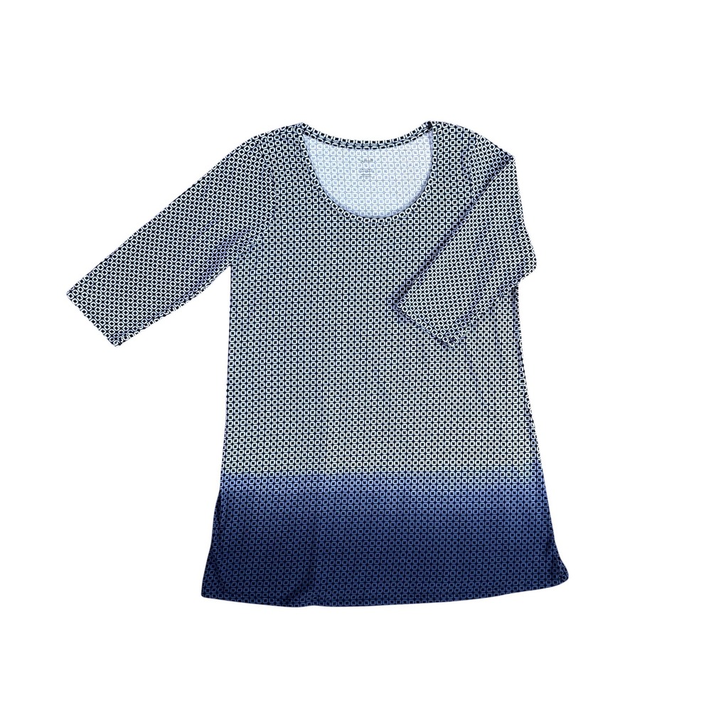 J.Jill Pure Jill Ballet-Sleeve Tunic 100% Cotton